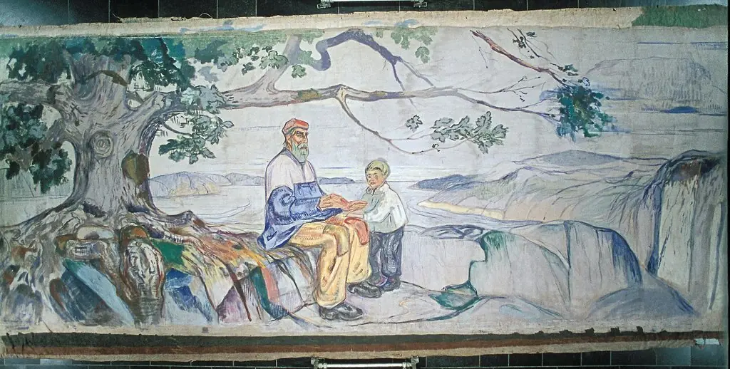 History, by Edvard Munch