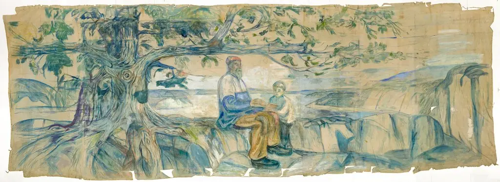 History, by Edvard Munch