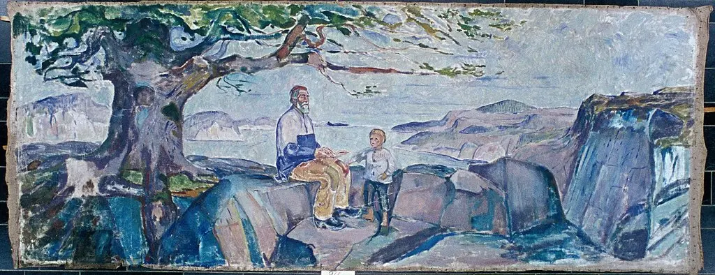 History, by Edvard Munch