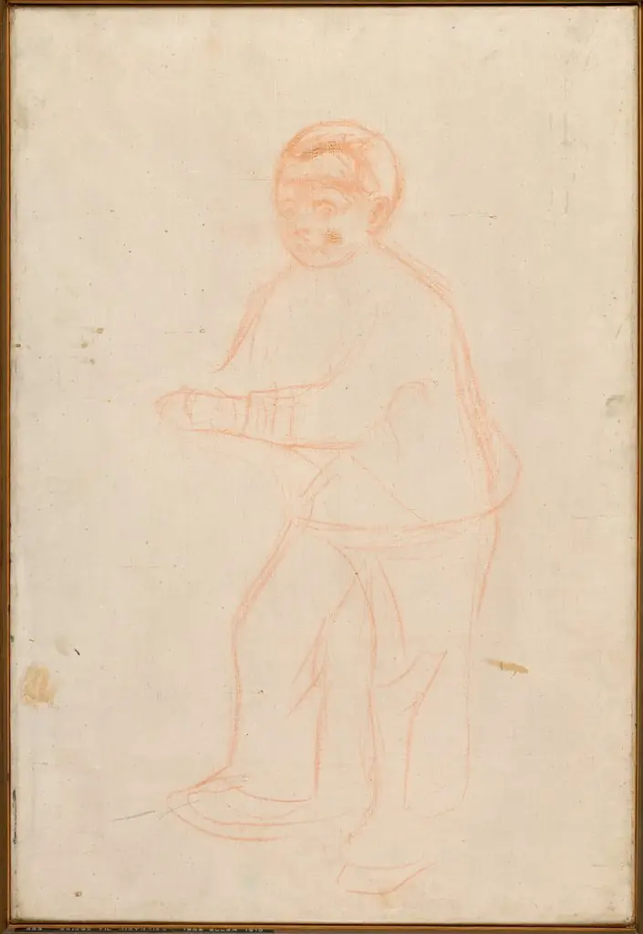 History: Figure Study, by Edvard Munch