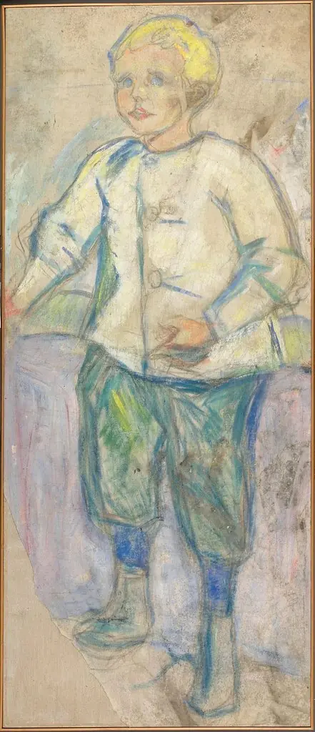History: Study for the Boy, by Edvard Munch
