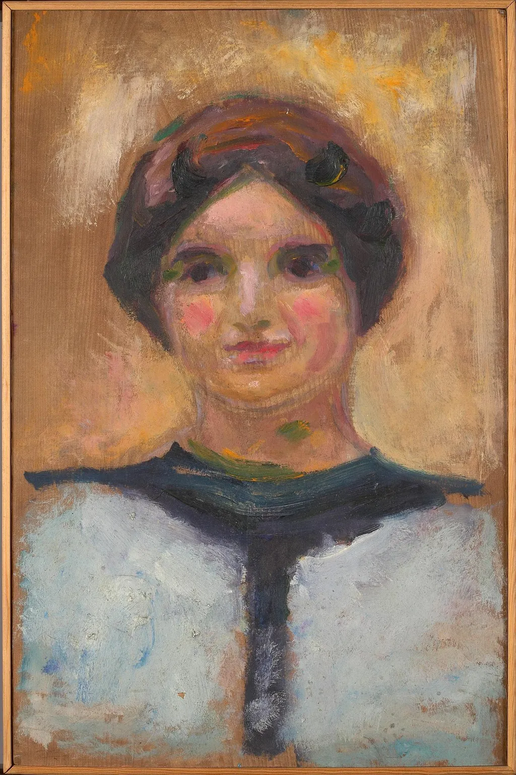 Ingeborg Kaurin, by Edvard Munch, oil, 1911