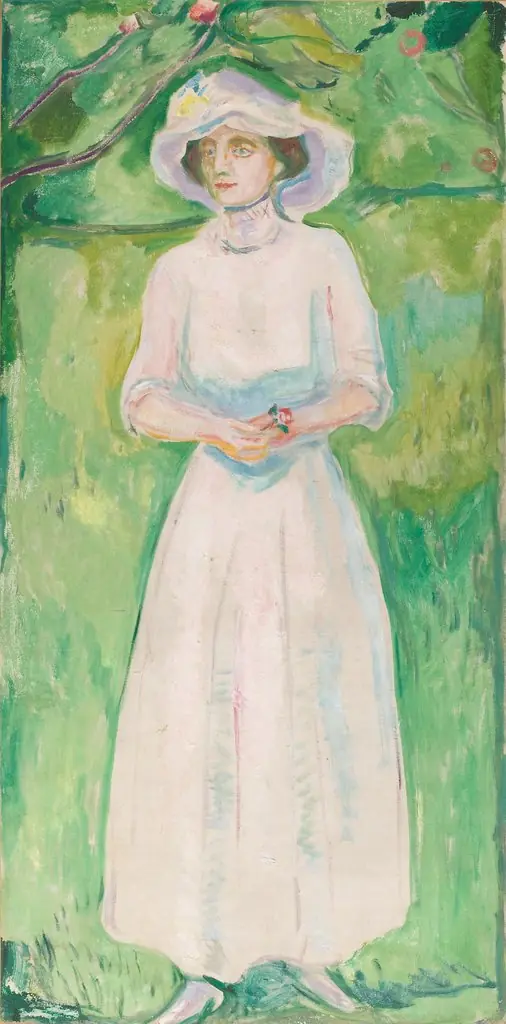Irmgard Steinbart, by Edvard Munch