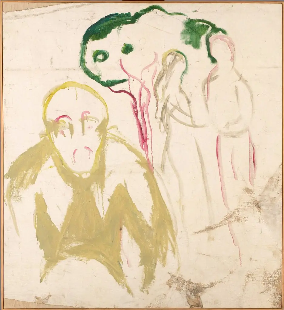 Jealousy Motif, by Edvard Munch