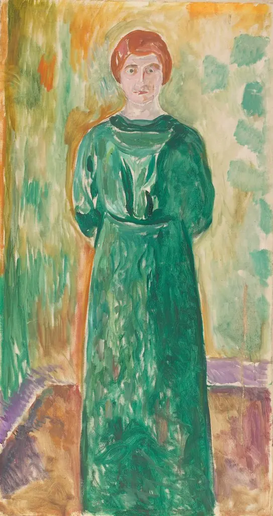 Käte Perls, by Edvard Munch