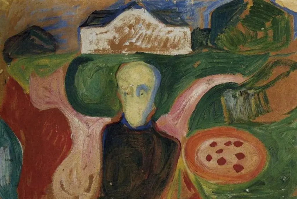 Landowner in the Park, by Edvard Munch