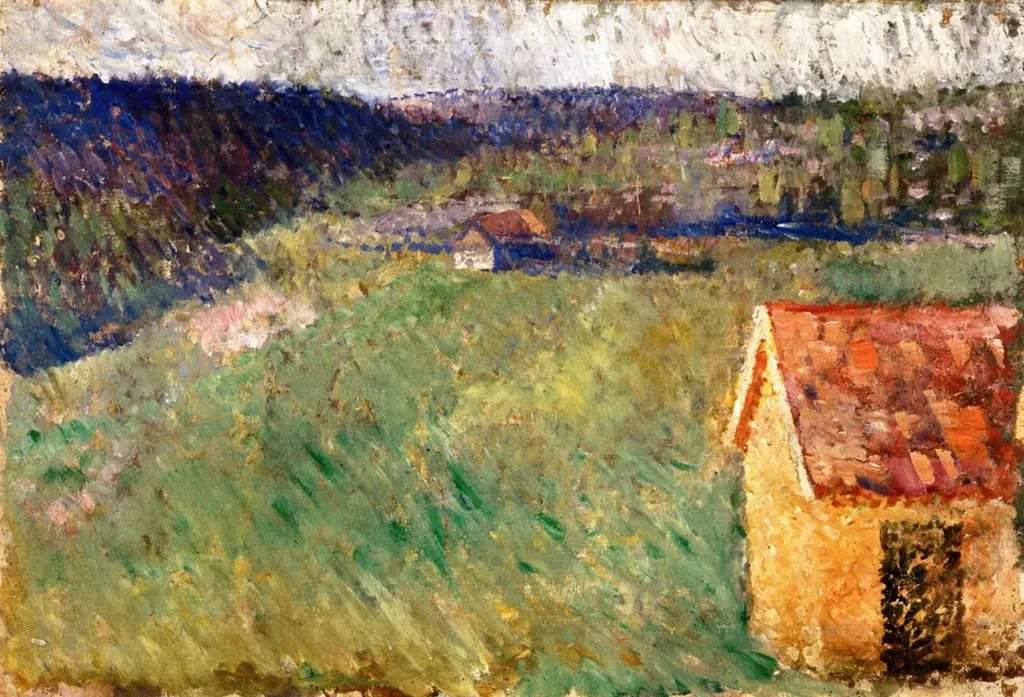 Landscape, by Edvard Munch