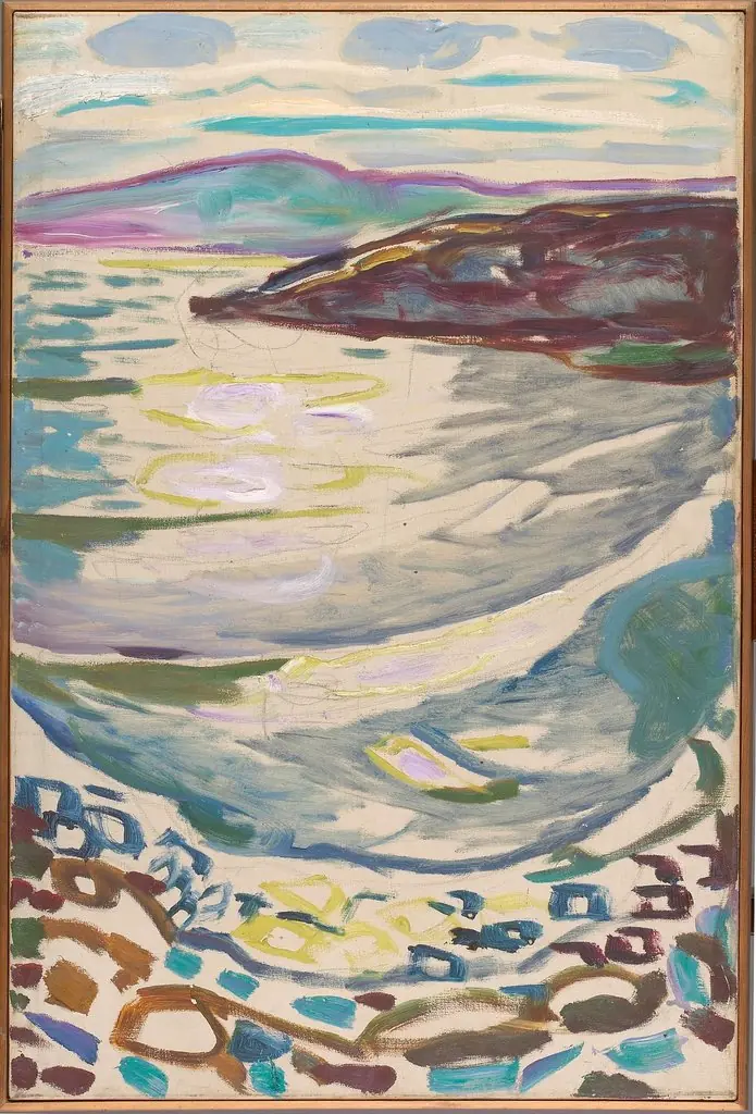 Landscape from Hvitsten, by Edvard Munch