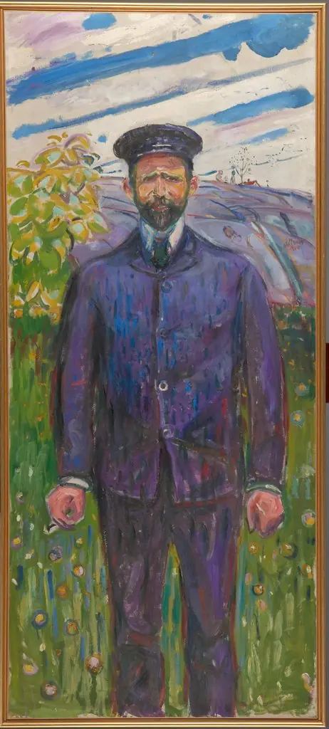 Ludvig Ravensberg, by Edvard Munch