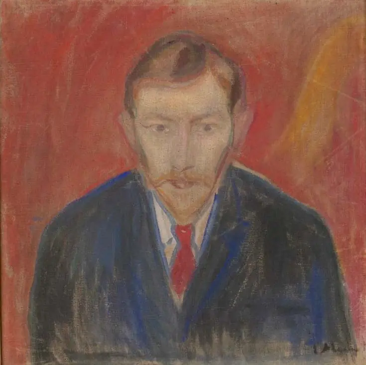 Marcel Archinard, by Edvard Munch