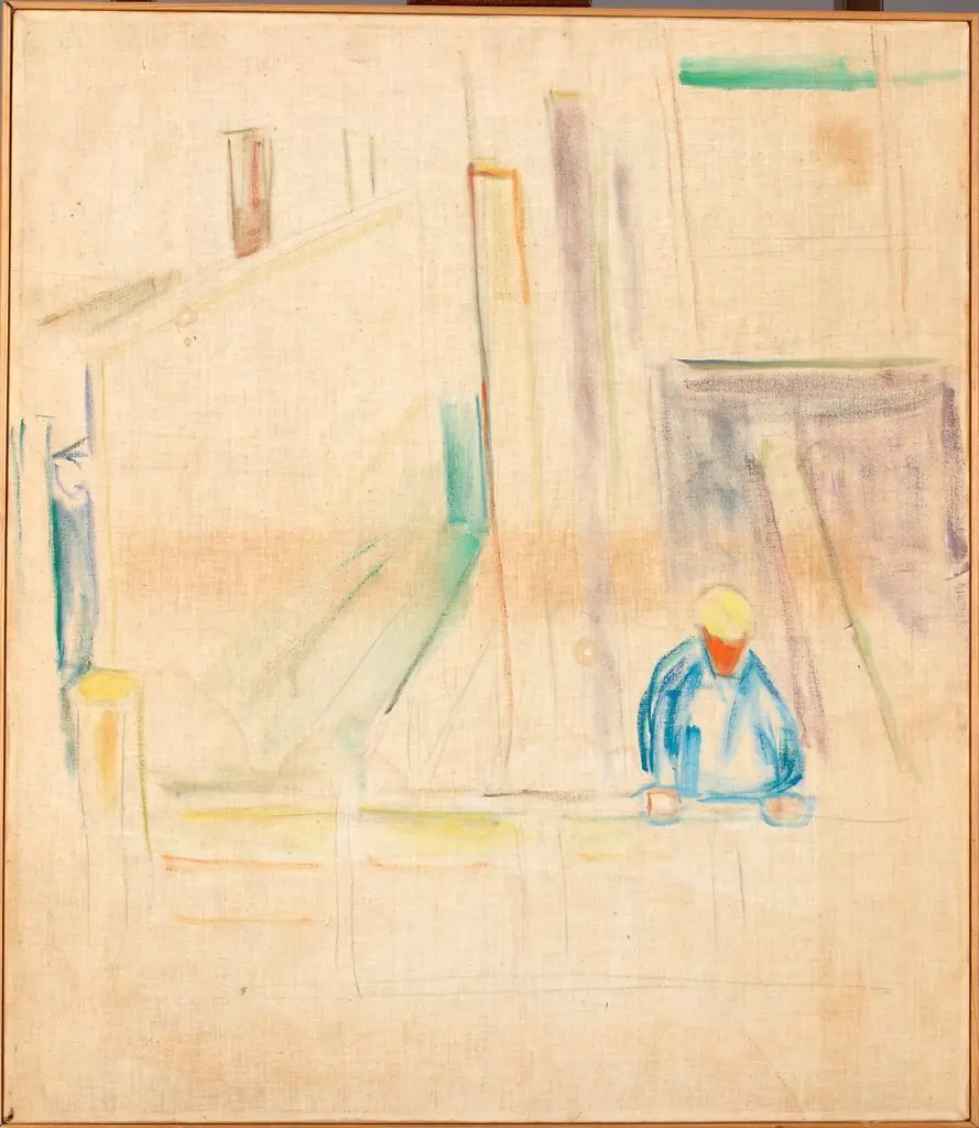 Mason, by Edvard Munch