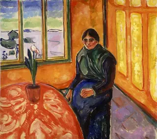 Melancholy, by Edvard Munch, 1900