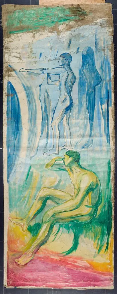 Men Turned towards the Sun, by Edvard Munch