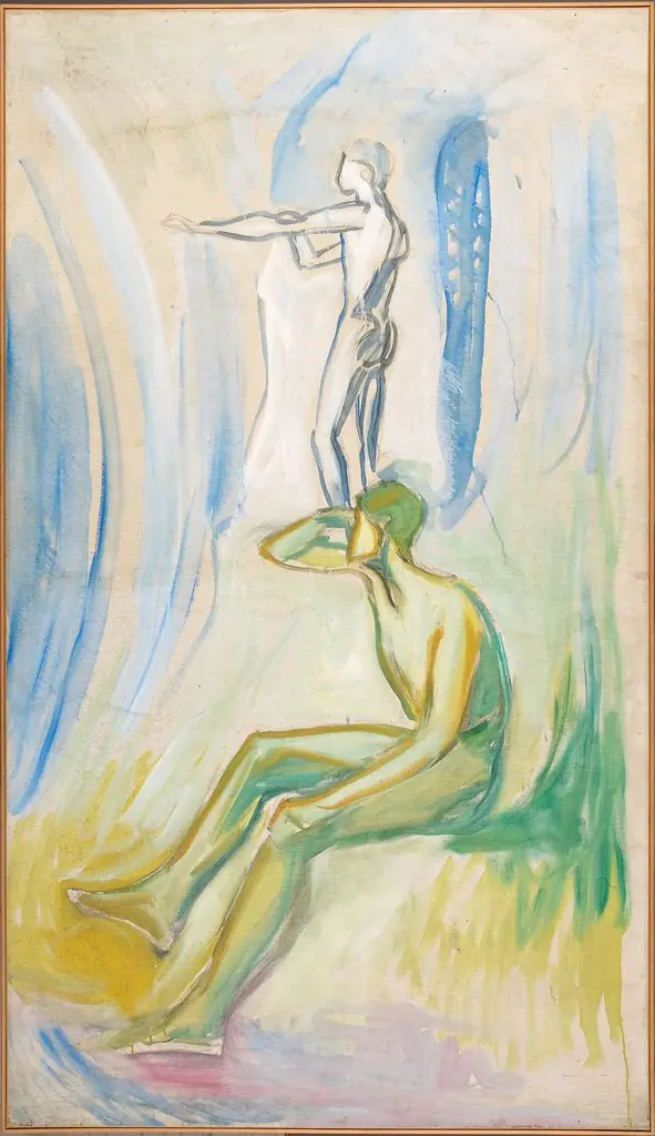 Men Turning towards the Sun, by Edvard Munch