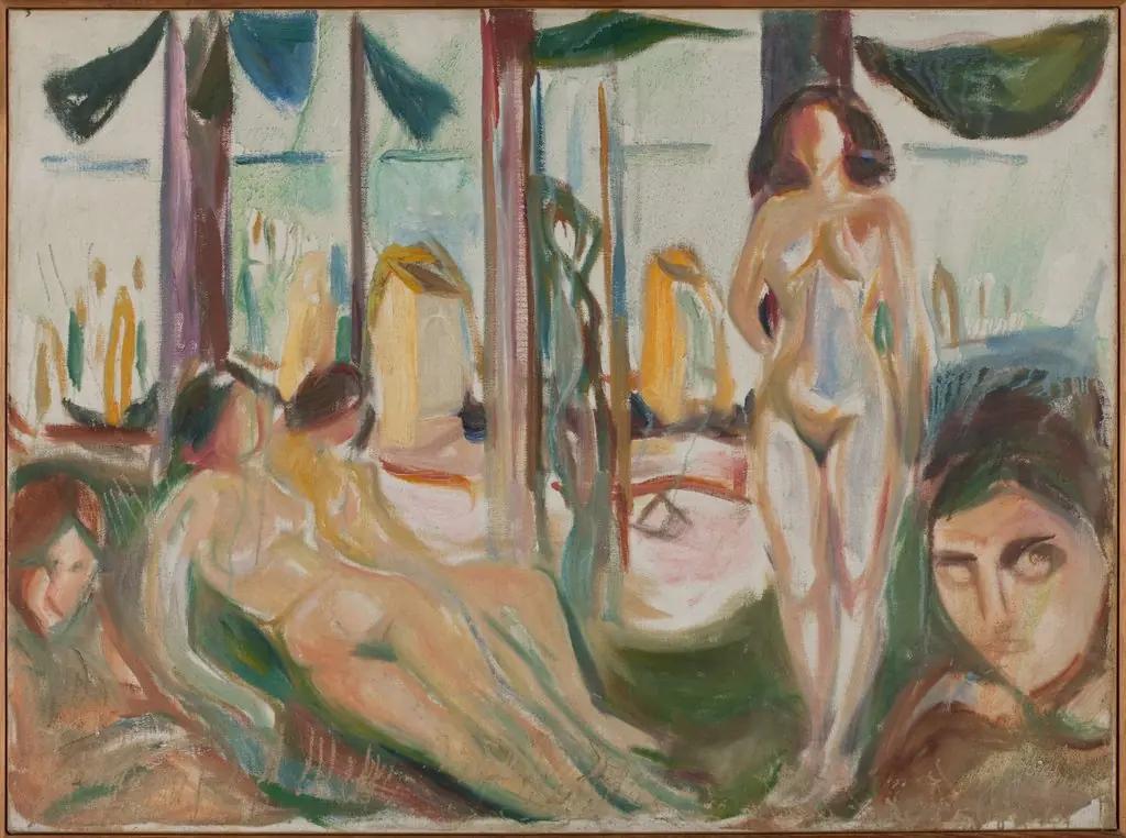 Naked Women by the Sea, by Edvard Munch