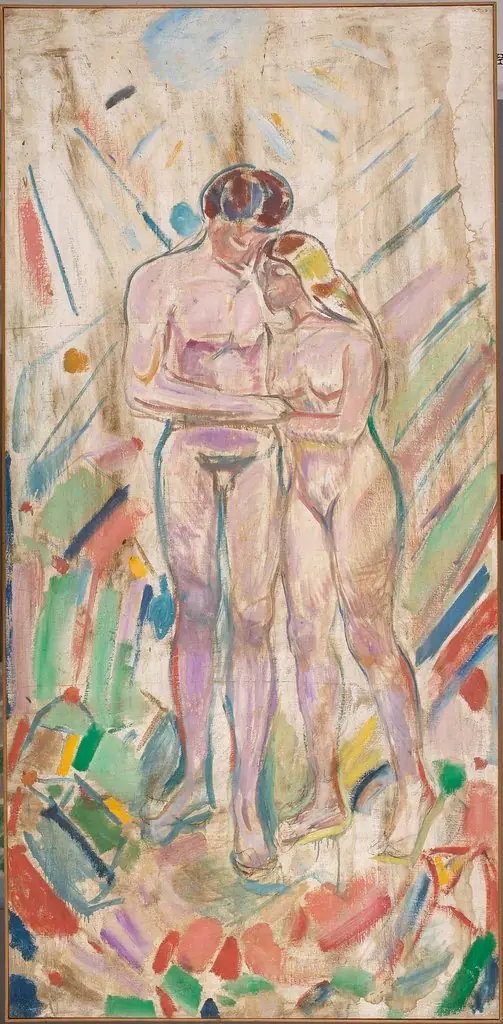 New Rays, by Edvard Munch
