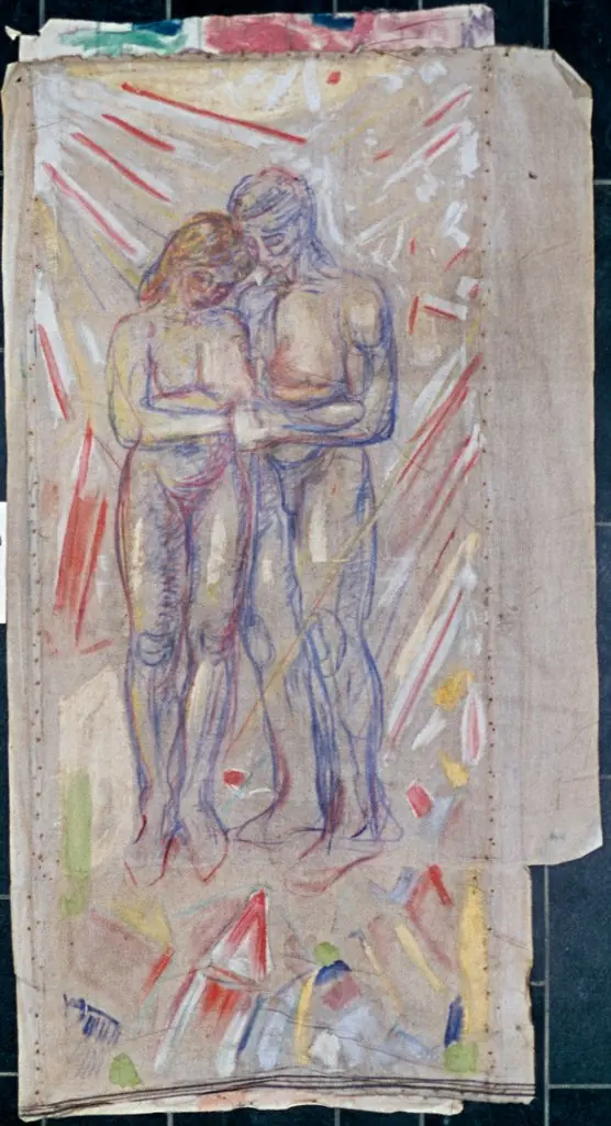 New Rays, by Edvard Munch