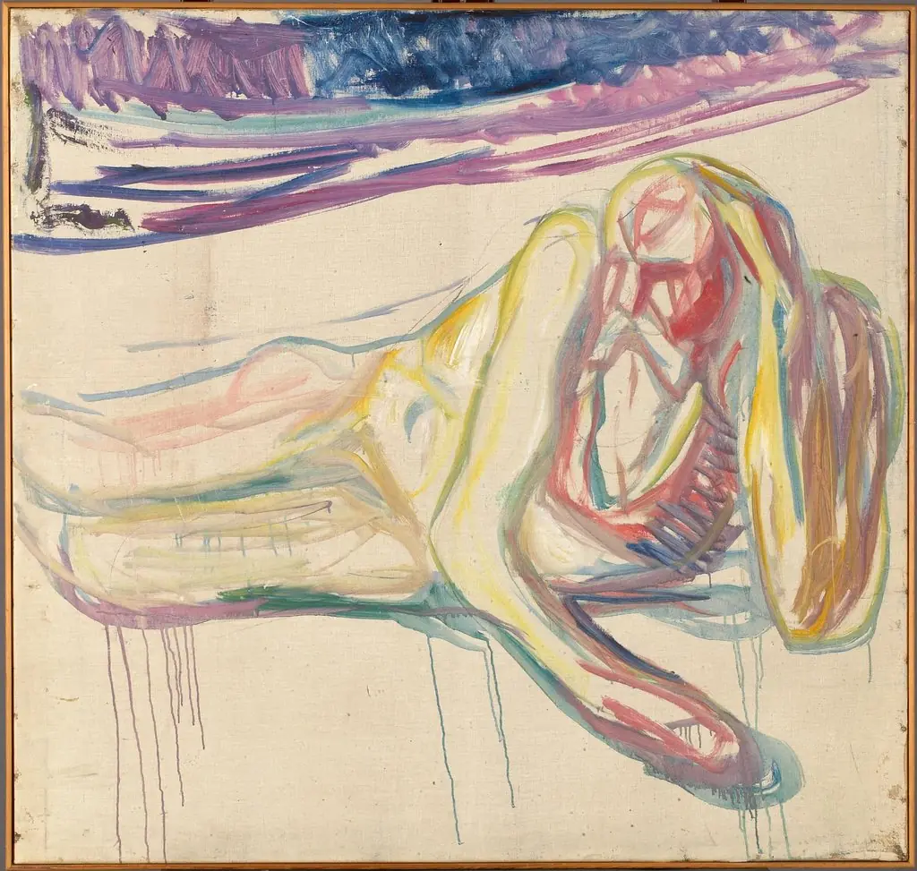 Old Man, by Edvard Munch