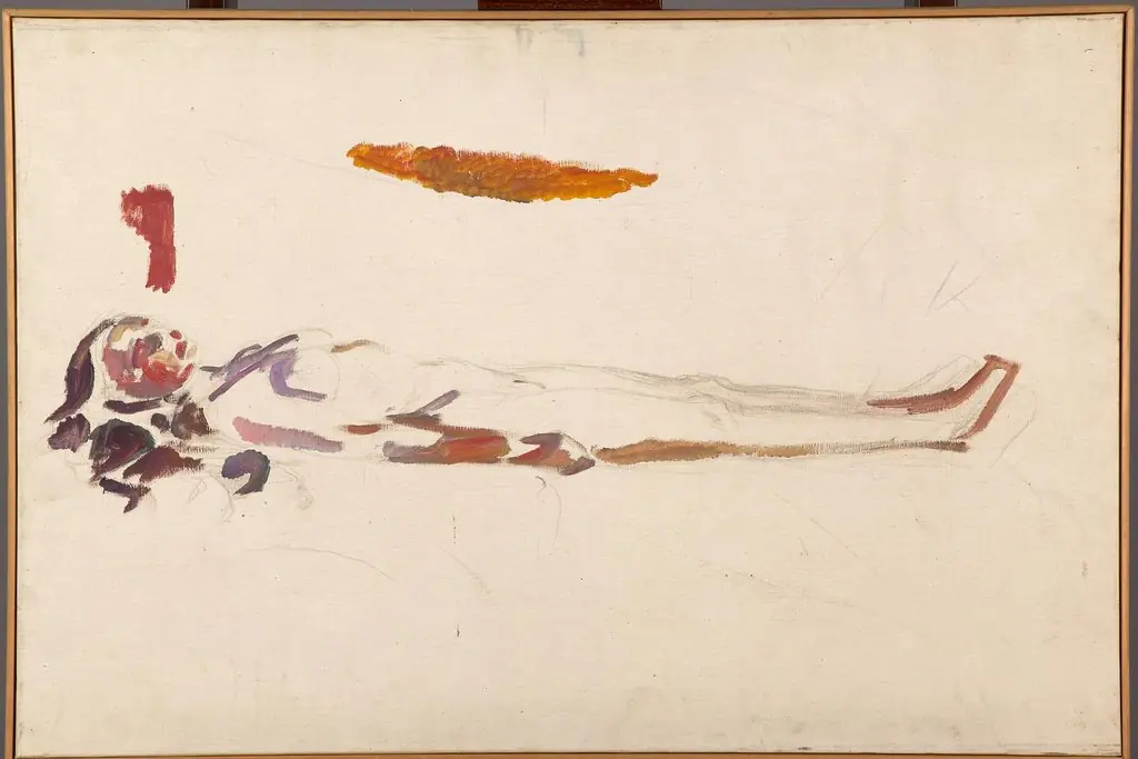 Reclining Nude, by Edvard Munch
