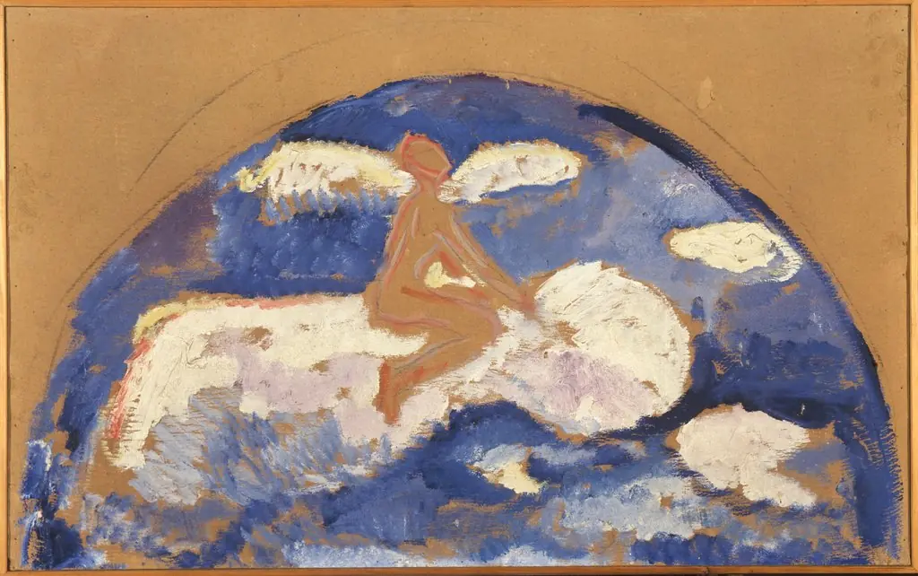 Sitting on a Cloud, by Edvard Munch