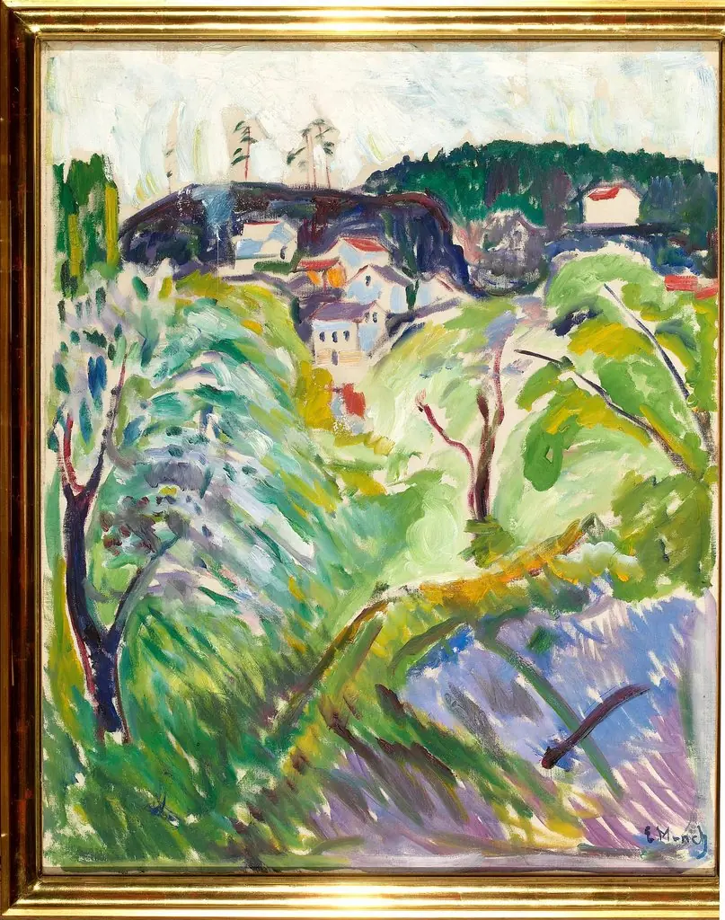 Spring in Kragerø, by Edvard Munch