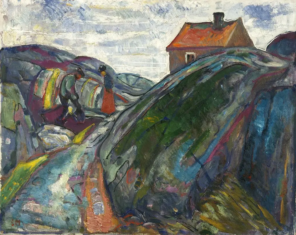 Spring Work in the Skerries, by Edvard Munch