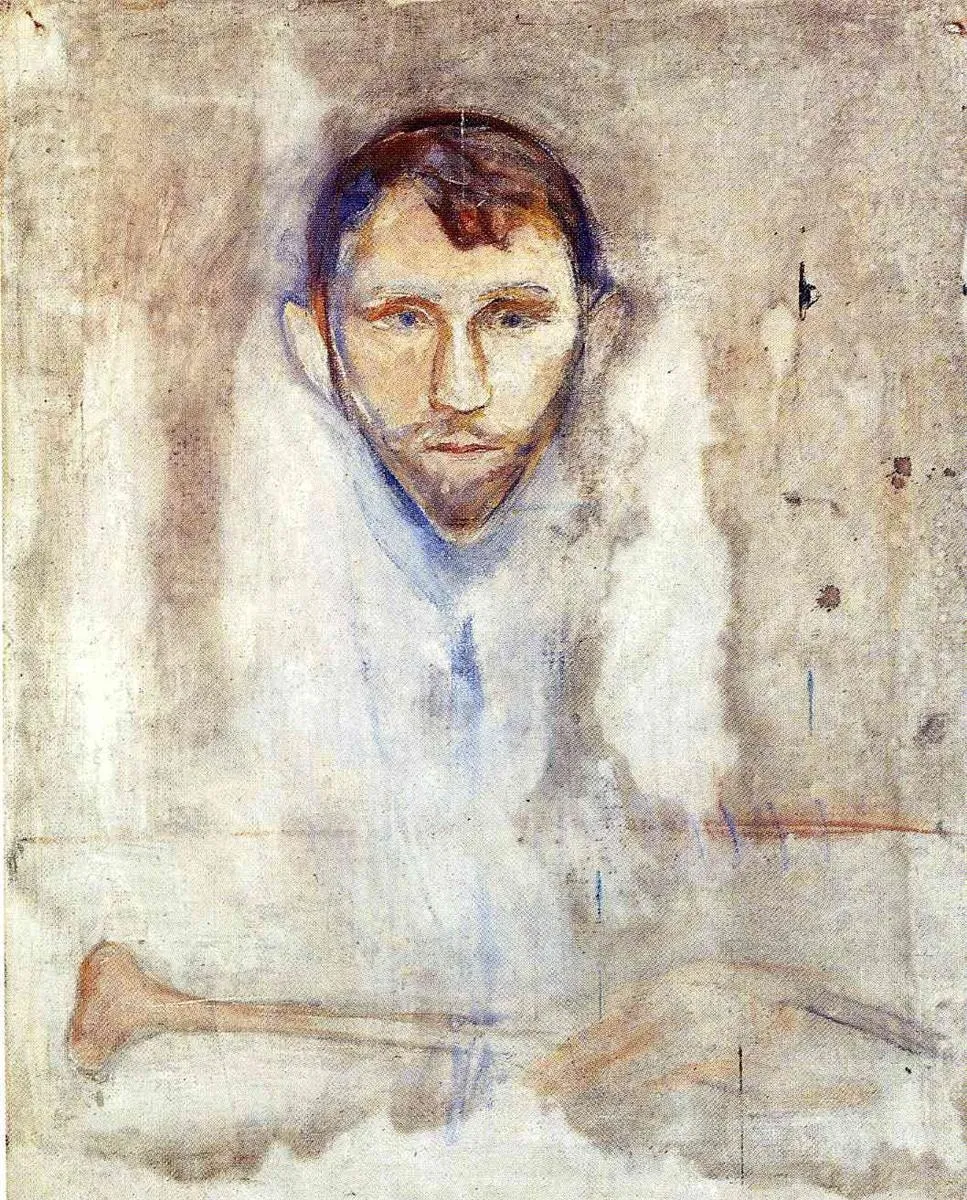 Stanislaw Przybyszewski, by Edvard Munch, unspecified, 1898