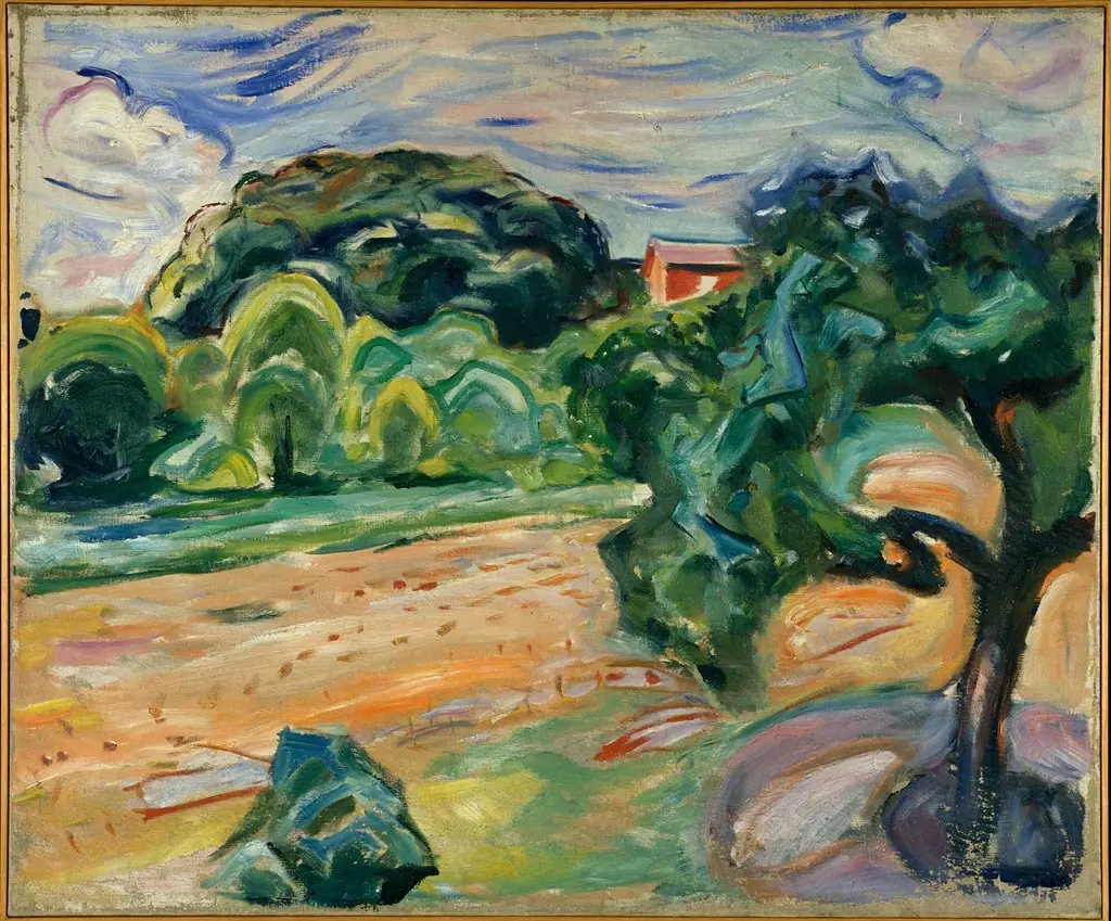 Summer at Ekely, by Edvard Munch