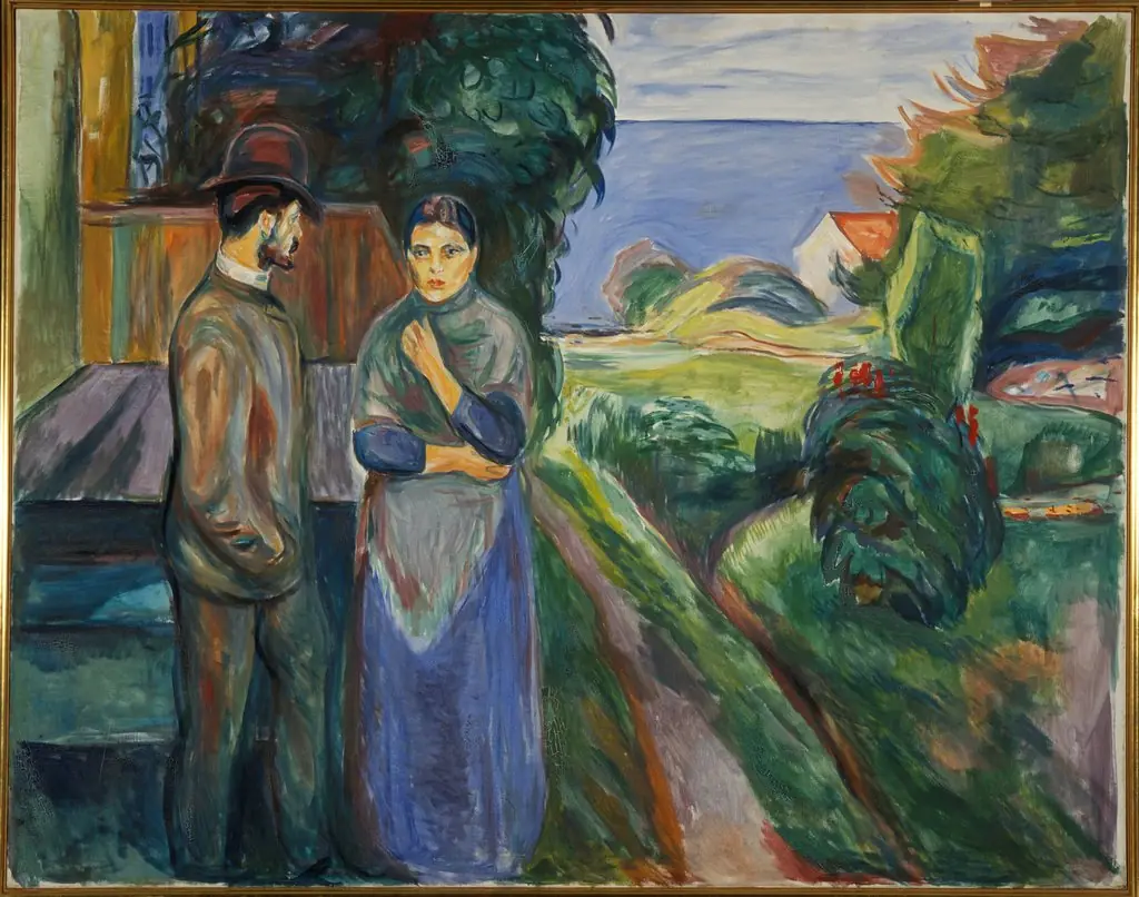 Summer Evening, by Edvard Munch