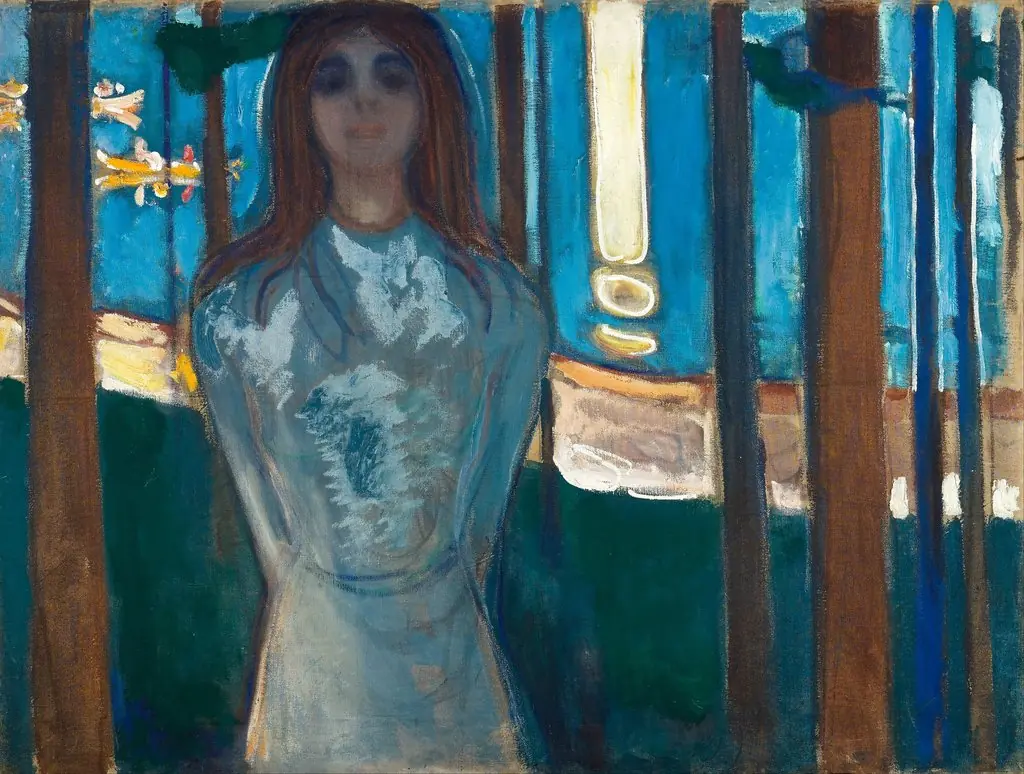 Summer Night. The Voice, by Edvard Munch