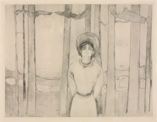Summer Night (The Voice), by Edvard Munch