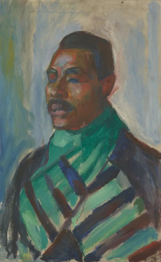 The Artist 'Sultan Abdul Karem', by Edvard Munch