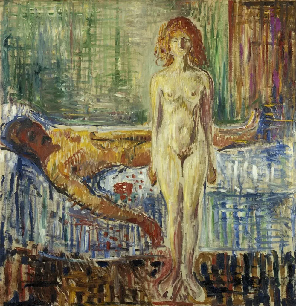 The Death of Marat, by Edvard Munch