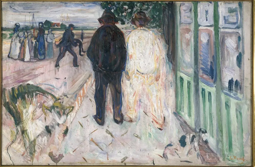 The Drowned Boy, by Edvard Munch