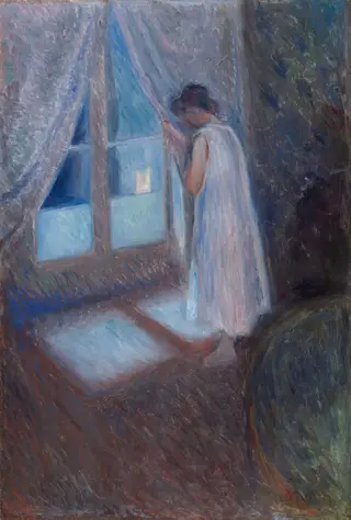 The Girl by the Window, by Edvard Munch, 1893