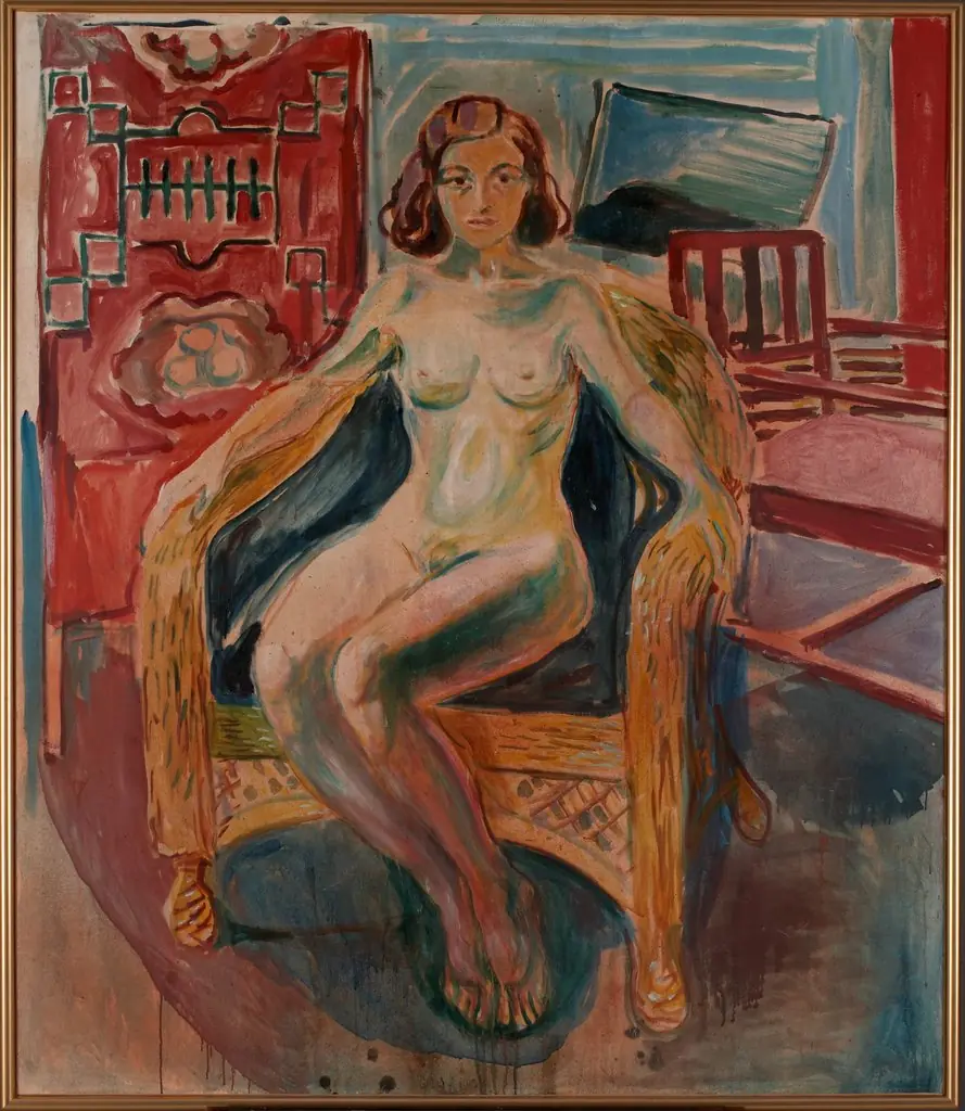 The Girl from Nordland, by Edvard Munch