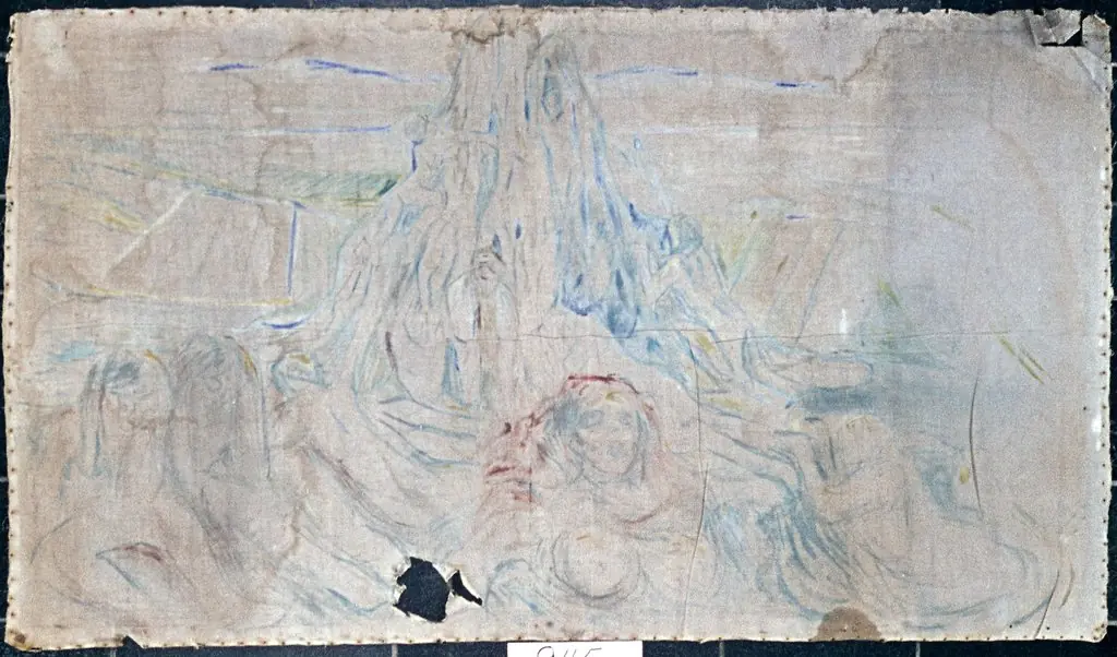 The Human Mountain, by Edvard Munch