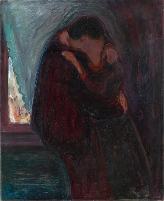 The Kiss — Edvard Munch