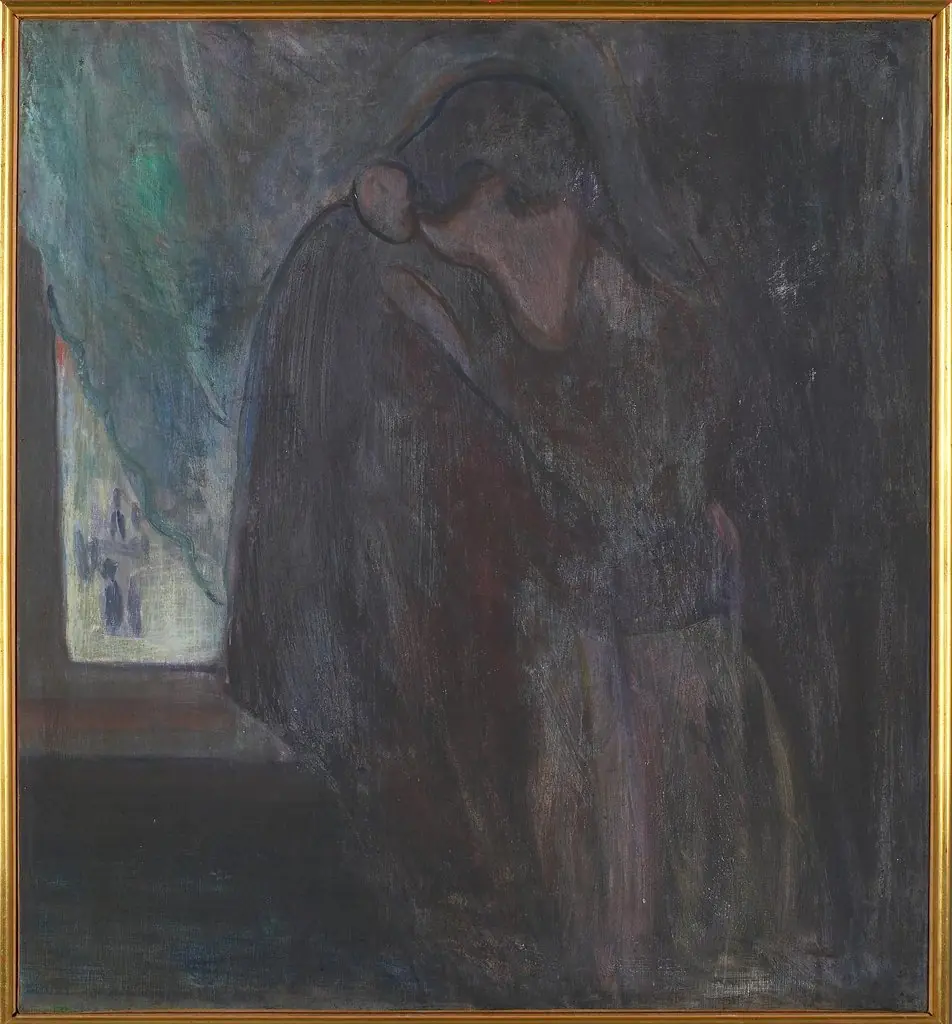 The Kiss, by Edvard Munch