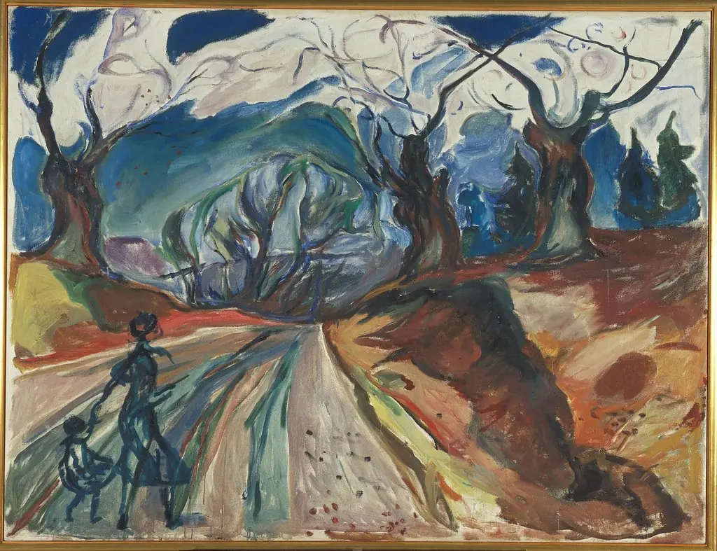 The Magic Forest, by Edvard Munch