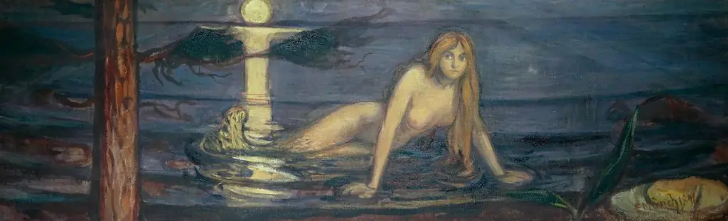 The Mermaid, by Edvard Munch