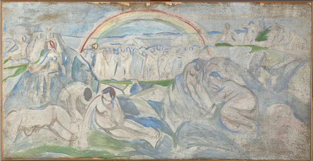 The Rainbow, by Edvard Munch