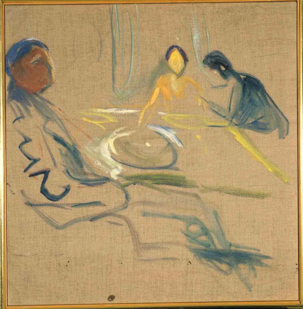 The Wedding of the Bohemian, by Edvard Munch