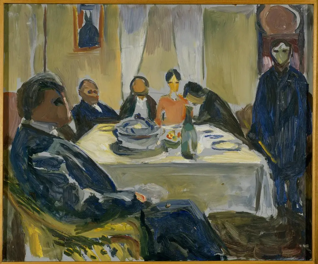 The Wedding of the Bohemian, by Edvard Munch