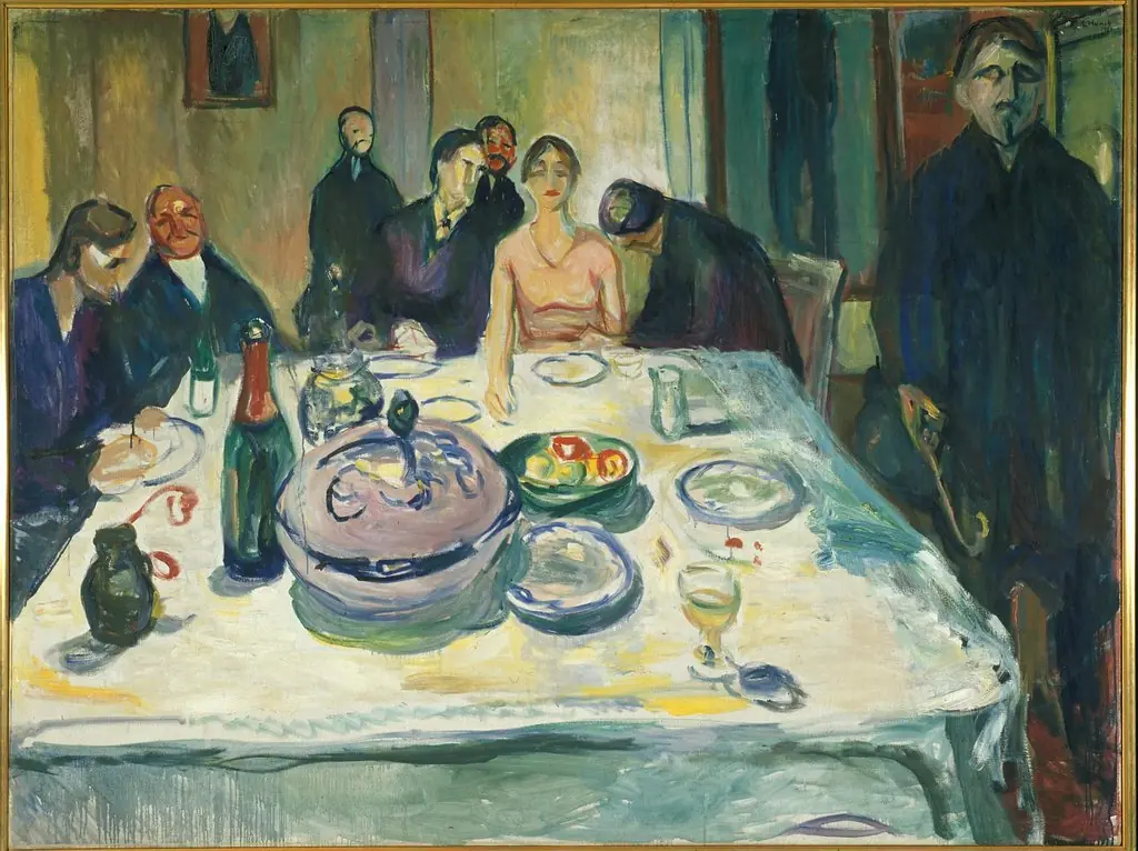 The Wedding of the Bohemian, by Edvard Munch