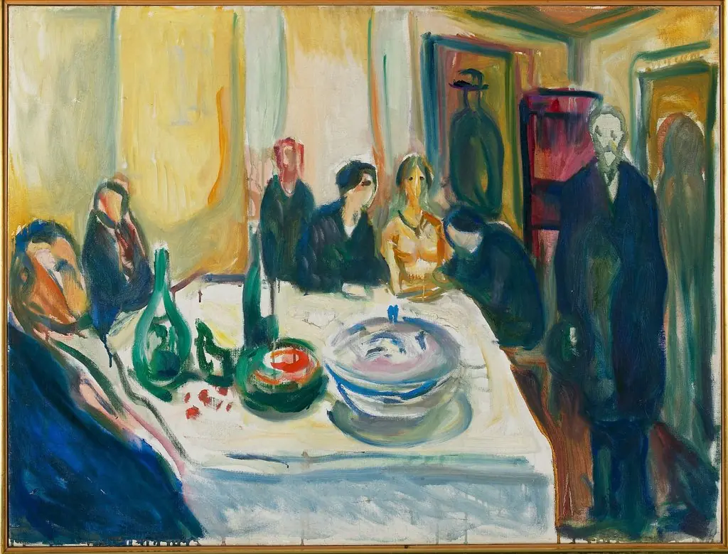 The Wedding of the Bohemian, by Edvard Munch