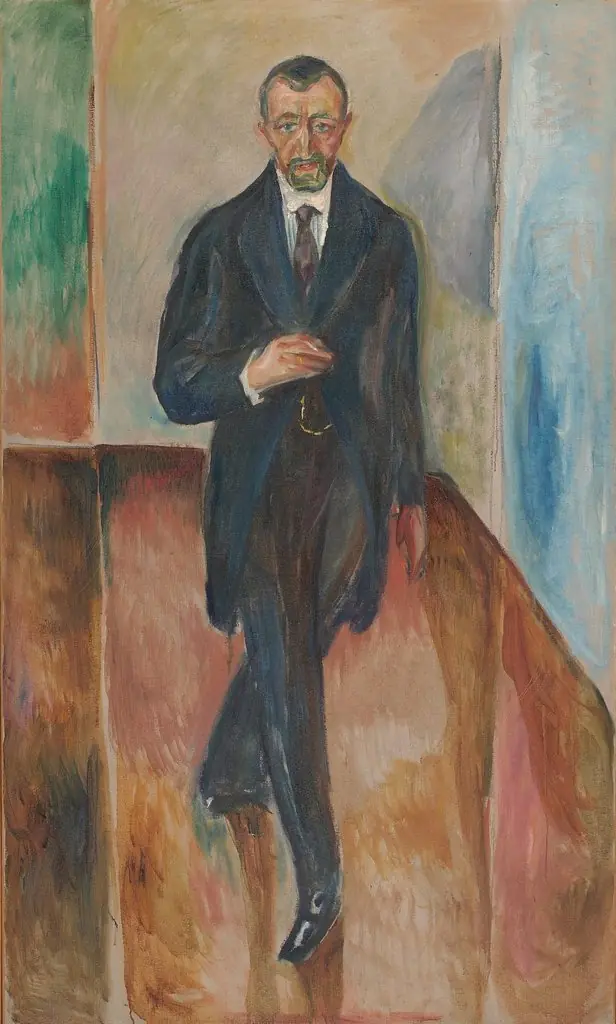 Thorvald Løchen, by Edvard Munch