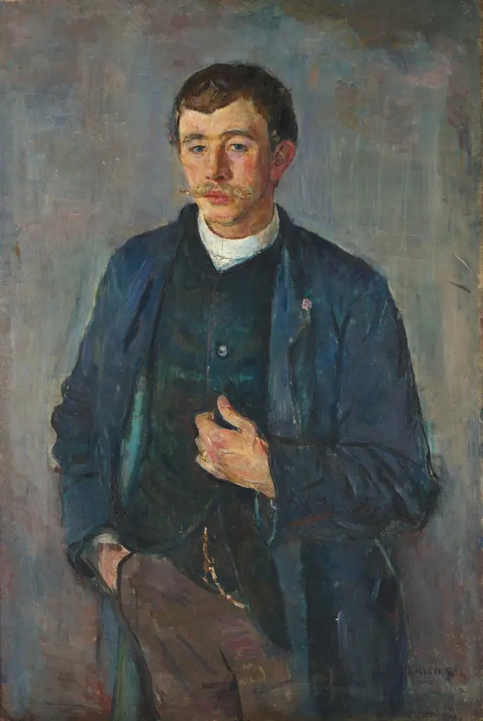 Thorvald Torgersen, by Edvard Munch