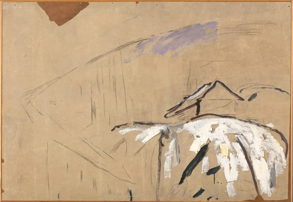 Top Section of Decoration for Oslo City Hall, by Edvard Munch