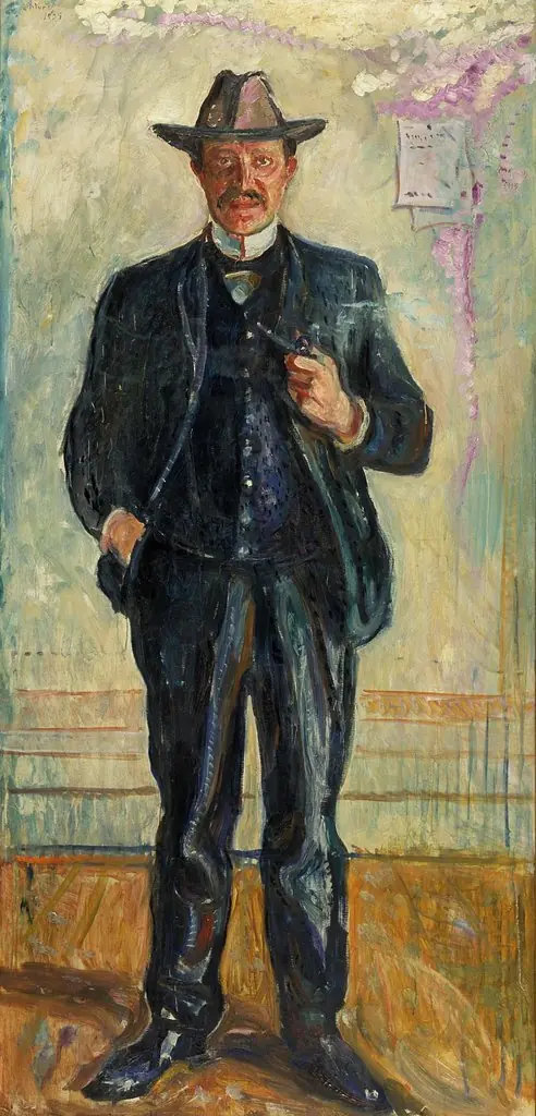 Torvald Stang, by Edvard Munch
